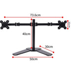 Adjustable Dual Monitor Stand for Desktop