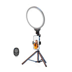 Full-screen 12.6 Selfie Ring Light Tripod Set - 210cm for Live Stream - 55Cm Bracket