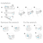 Secure Strap Holder for Dji Pocket / Action - Fixed