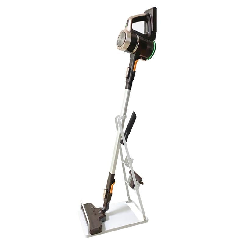 Universal Non-punch Vacuum Cleaner Floor Storage Bracket for Dyson - Black