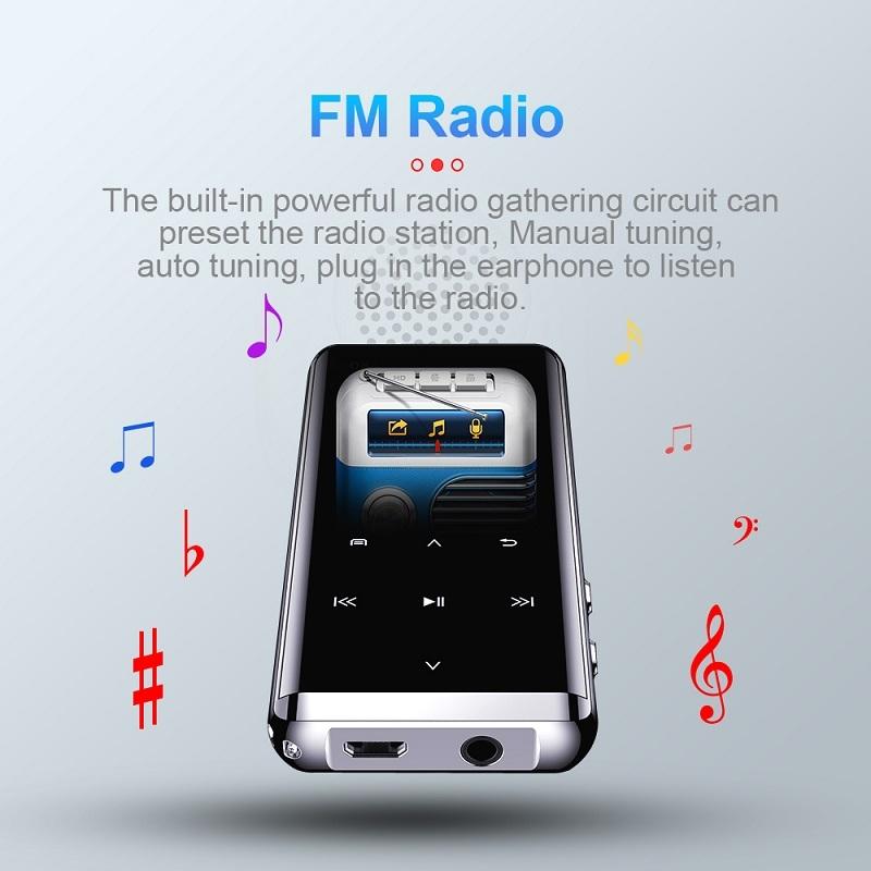 High Def Noise Reduction Mp4 Player 4Gb Bluetooth