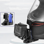 Universal Motorcycle Helmet Mount for Gopro Dji and Sjcam Cameras - Set 1