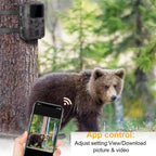 24mp Wifi Hunting Camera with Bluetooth & Night Vision