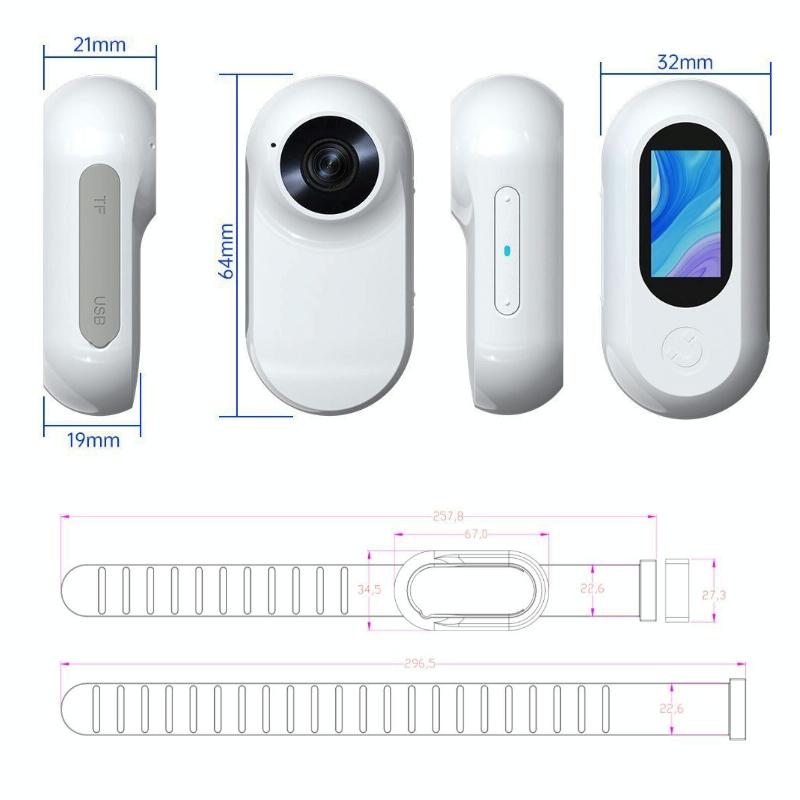 Portable Hd Magnetic Thumb Camera For Outdoor Cycling - Standard - Standard