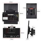 9.5 Inch Vertical Screen Car Mp5 Player - Double Spindle