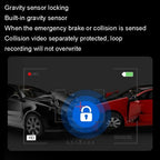 Hd Dual Lens Night Vision Driving Recorder - Hidden Design