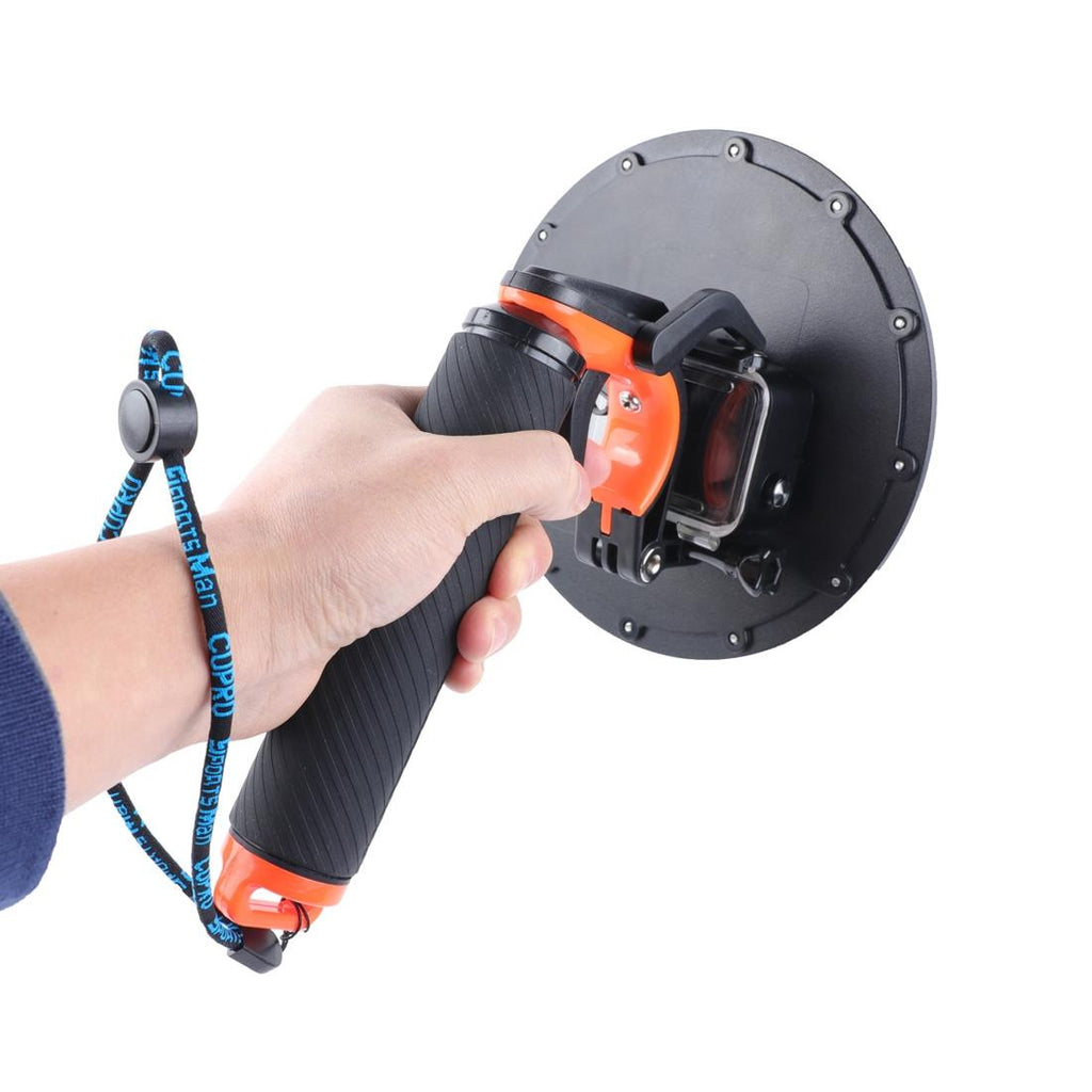 Underwater Camera Dome Port with Shutter Trigger Lens