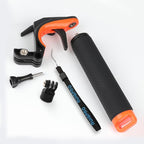 Floating Hand Grip for Gopro Hero8 with Shutter Trigger and Anti-lost Strap