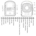 2mp Time Lapse Camera with 2.4 Tft Screen
