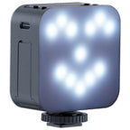 Mini Rgb Video Lamp with Magnetic Adsorption for Live Broadcast