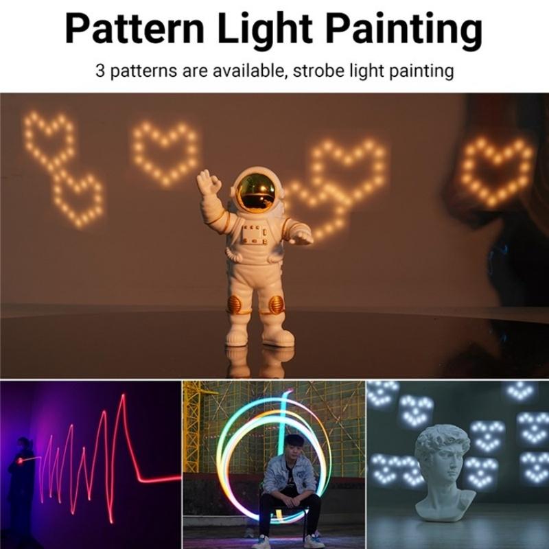 Mini Rgb Video Lamp with Magnetic Adsorption for Live Broadcast