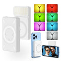 V17 Live Broadcast Magnetic Phone Photography Lamp with Rgb Led Fill Light