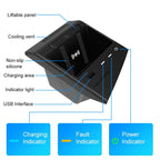 Wireless Charger for Lexus Es 2018-2022 - 10w Qi Standard Quick Charging