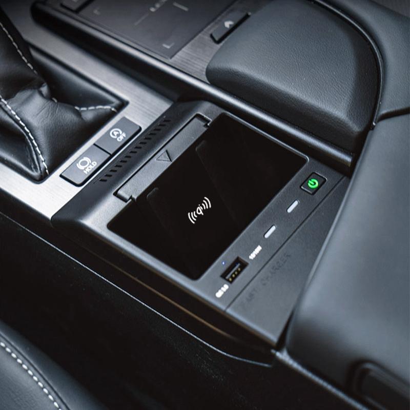 Wireless Charger for Lexus Es 2018-2022 - 10w Qi Standard Quick Charging