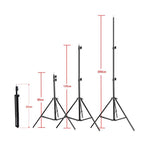 Single Light Softbox Set With Tripod And Arm Jib For Studio Flash