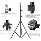 Single Light Softbox Set With Tripod And Arm Jib For Studio Flash