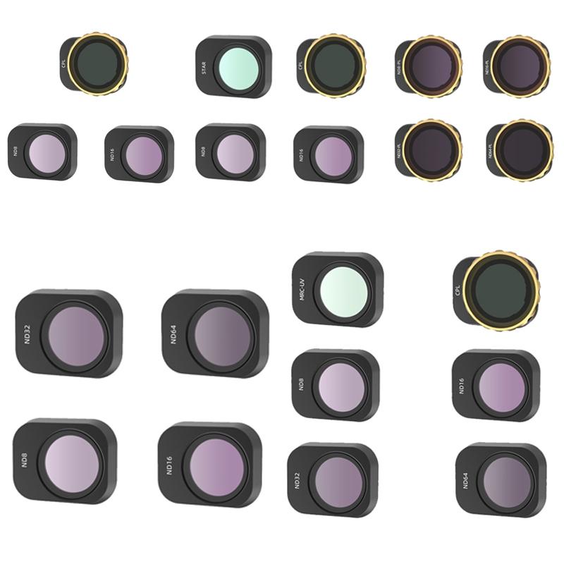 3-in-1 Mini Pro Camera Filters Star Cpl Nd8 Nd16