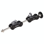 Versatile Dual Ballhead Magic Arm For Camera And Monitor Mounting - Tm-3