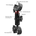 18cm Dual Head Motorcycle Handlebar Mount - 22Cm