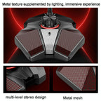 Flexible Gaming Mic With Built-In Sound Card - Jk Omni-Directional - Usb