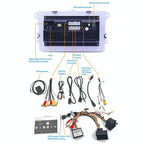 9 Inch Car Hd Radio Receiver Mp5 Player For Volkswagen - Fm Bluetooth Tf Card Gps Wifi - 1Gb + 16Gb