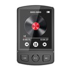 1.8 Inch Color Screen Mp3 / Mp4 Bluetooth Walkman With Back Clip - 8Gb