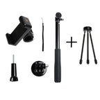 Foldable Tripod Selfie Stick for Action Cameras and Phones - 93cm