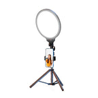 Full-screen Selfie Ring Light Tripod Set for Live Stream - 210cm Height - 55Cm Bracket With Remote Control
