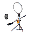 Full-screen 12.6 Selfie Ring Light Tripod Set - 210cm for Live Stream - 55Cm Overhead Shot