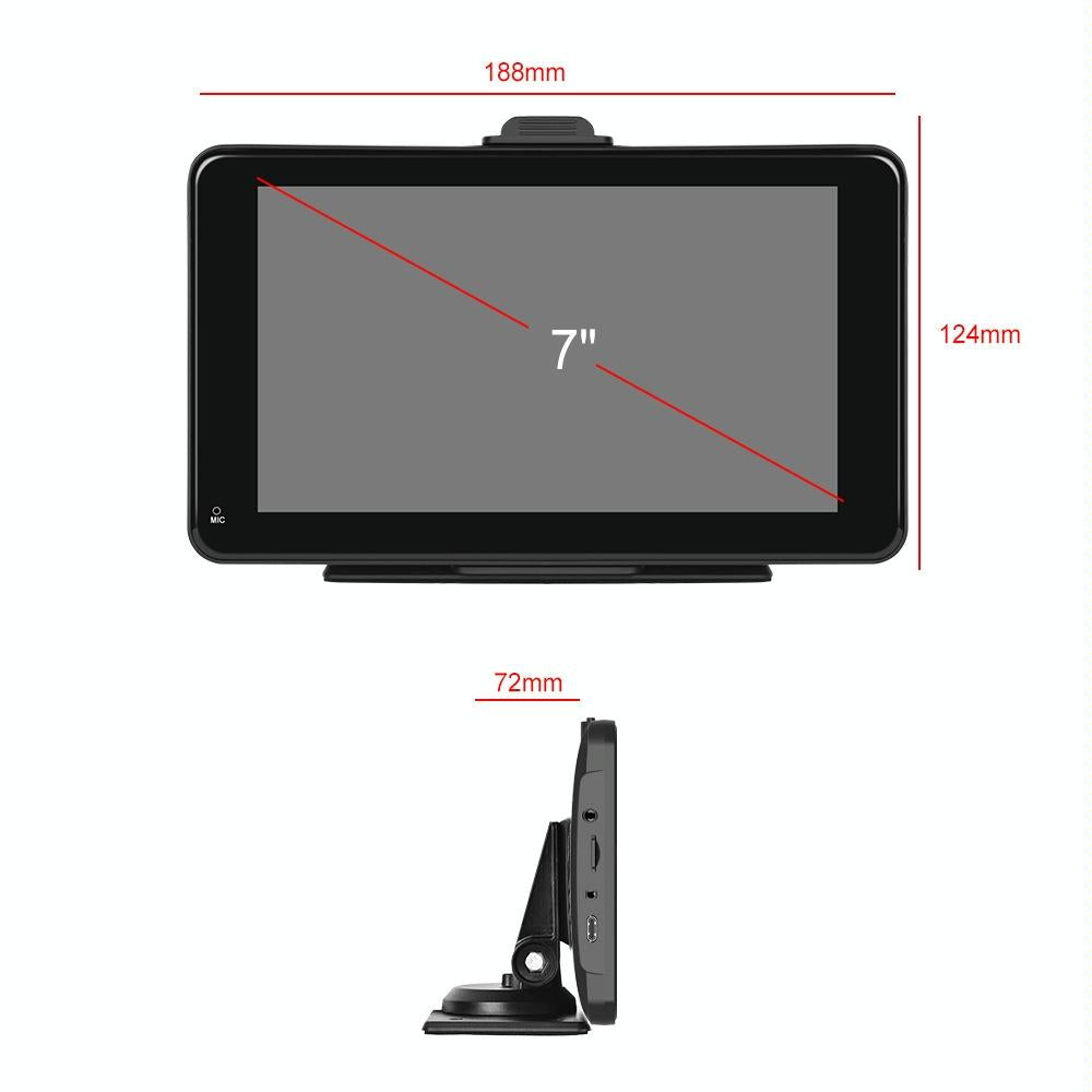 7 Inch Hd Smart Screen Carplay + Android Auto + Android - 32G