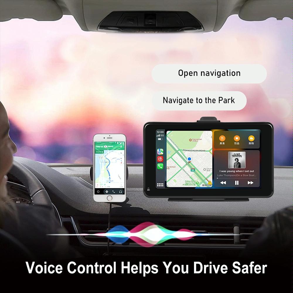 7 Inch Hd Smart Screen Carplay + Android Auto + Android - 32G