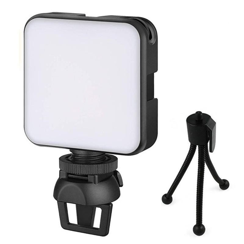 Portable 64-led Video Conference Laptop Light - Clip + Tripod Set