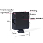 Portable 64-led Video Conference Laptop Light - Clip + Tripod Set