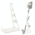 Universal Non-punch Vacuum Cleaner Floor Storage Bracket for Dyson - White