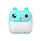 Instant Camera with Thermal Printer and Hd Video - Blue 16g - Standard Pink
