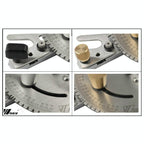 Table Saw Measuring Tool - Woodworking Pusher Slide Ruler