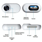 Portable Hd Magnetic Thumb Camera For Outdoor Cycling - Standard - Standard+Pet Silicone Collar