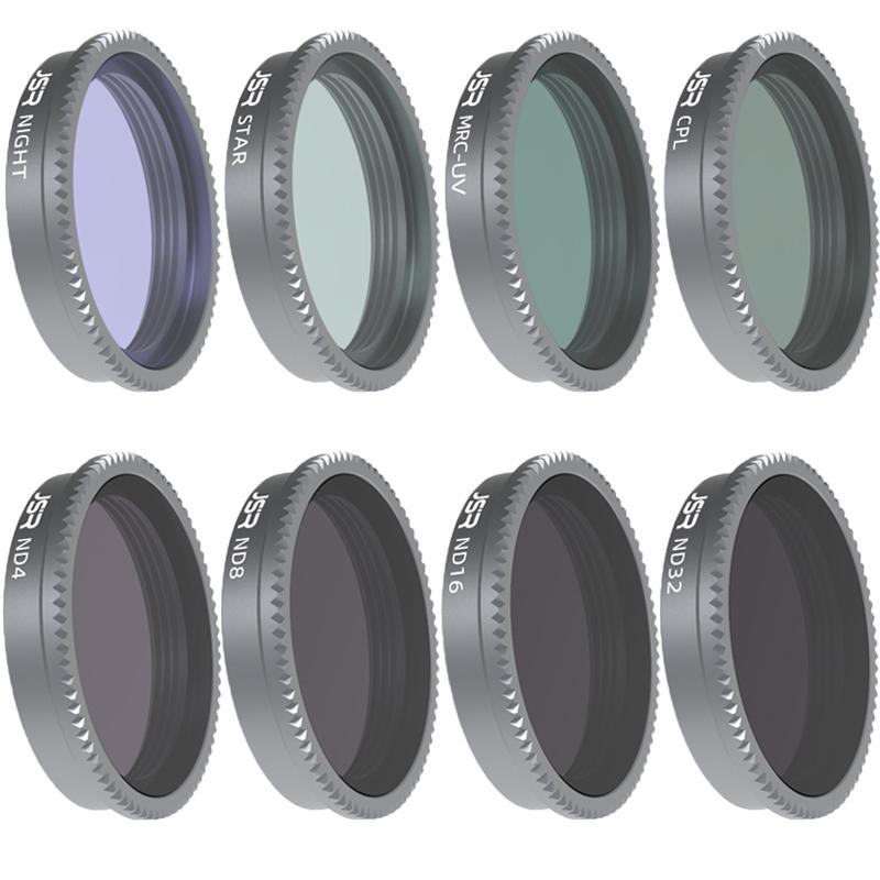 3-in-1 Cpl Nd8 Nd16 Lens Filter for Insta360 Go 2 / 3 Series Cameras - For Insta360 Go 2 / Go 3 8 In 1 Uv Cpl Nd8/16/32/64 Star Night