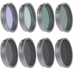 3-in-1 Cpl Nd8 Nd16 Lens Filter for Insta360 Go 2 / 3 Series Cameras - For Insta360 Go 2 / Go 3 8 In 1 Uv Cpl Nd8/16/32/64 Star Night
