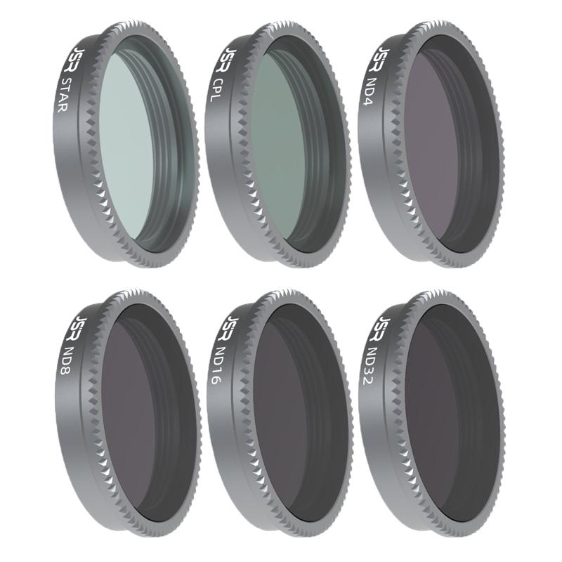 3-in-1 Cpl Nd8 Nd16 Lens Filter for Insta360 Go 2 / 3 Series Cameras - For Insta360 Go 2 / Go 3 8 In 1 Uv Cpl Nd8/16/32/64 Star Night