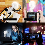 Mini Led Clip-on Selfie Fill Light for Phones