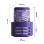 Reusable Hepa Filter for Dyson V10 Vacuum - Washable & Durable