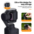 Magnetic Suction Filter Set For Dji Pocket 3 Cpl Nd16 Nd64 Nd256