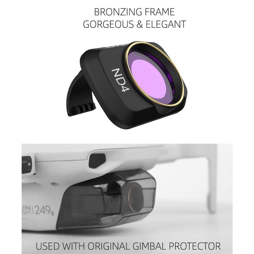 4-in-1 Drone Lens Filter for Dji Mavic Mini / Mini 2 - Mm Fi9256
