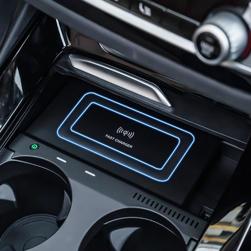 Wireless Charger for Bmw M5 2018-2021 - 10w Qi Standard Quick Charging
