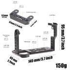 Camera Protection Cage Stabilizer Rig - Rabbit Cage for For Sony Fx30 / Fx3 - Rabbit Cage + Top Board