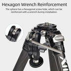 Versatile Dual Ballhead Magic Arm For Camera And Monitor Mounting - Tm-4