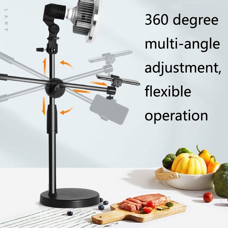 700w Mushroom Lamp & Tripod for Mobile Phone Photography