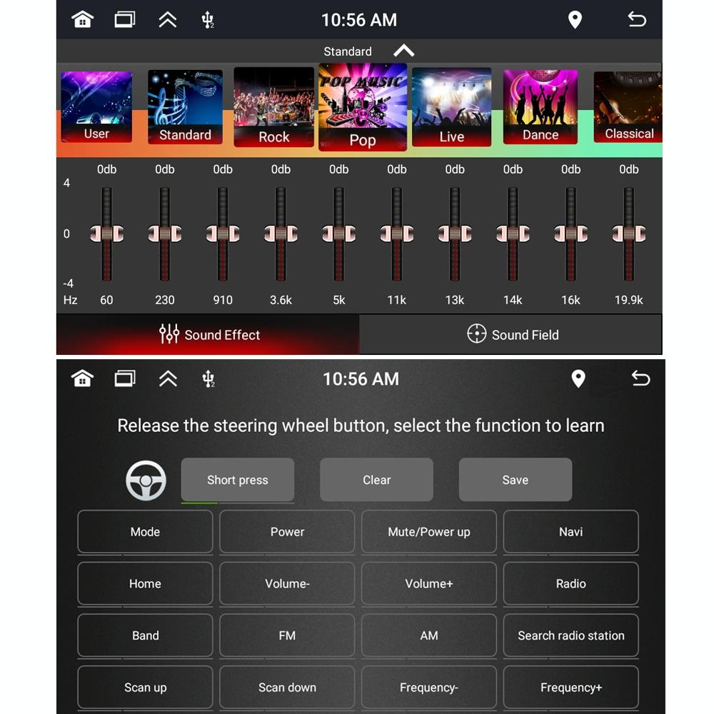 Android Car Navigation System For Fiat 500 - Bluetooth Fm Radio 1 + 32G Memory - 2 + 64G