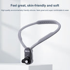 Flexible Neck Mount for Pov Viewing with Strap - With Phone Clamp & Adapter